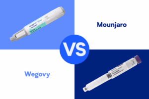 Wegovy vs Mounjaro Comparison - Wegovy pen and Mounjaro Kwikpen