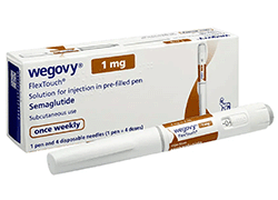 Wegovy Treatment 1mg box and pen